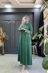 Çağla elbise Zümrüt