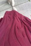 BÜŞRA MERSERİZE TUNİK (3502) Bordo