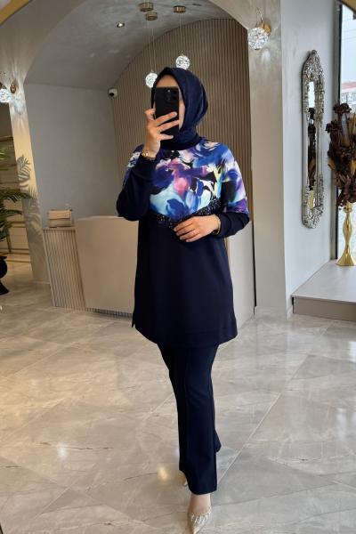 Tita tunik  Lacivert