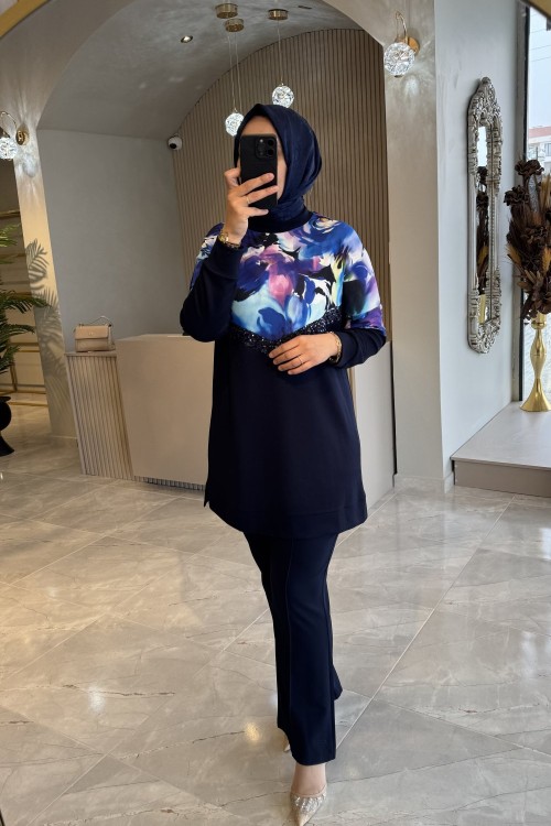 Tita tunik  Lacivert