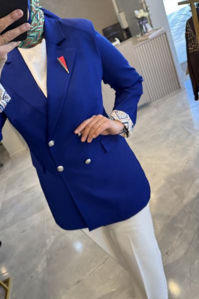 Orn Blazer ceket   Saks Mavisi