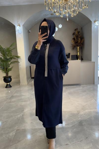 Pua kap elbise  Lacivert