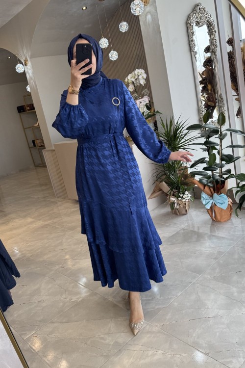 Hale elbise  Saks Mavisi