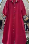 London elbise tunik  Pembe