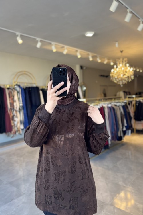 Sinem tunik Kahverengi