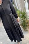 LİLYANA ELBİSE Siyah