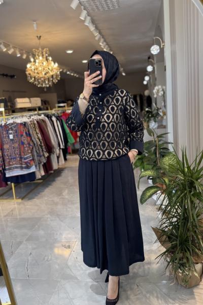 Eltie etekli takım  Siyah