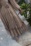 GAZELLA MONALİSA ELBİSE Bej