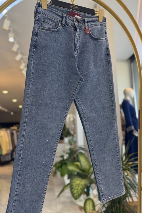 SERPME TAŞ MAVİ KOT Mavi