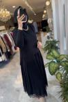 BELİNAY ELBİSE Siyah