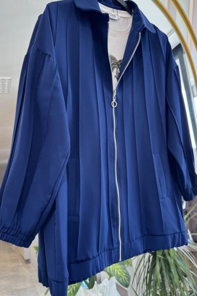 LİNDA BOMBER CEKET -KAP Lacivert