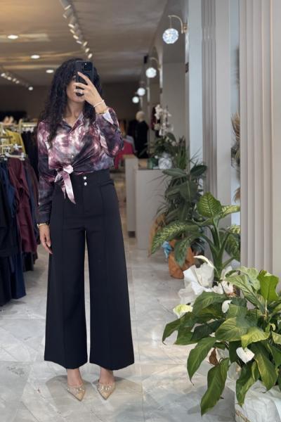 nur pantolon 3002 Siyah