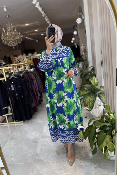 DOĞA ELBİSE Benetton Yeşilli