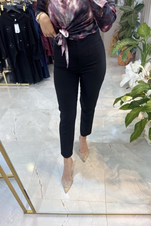 ZRA KALEM PANTOLON Siyah