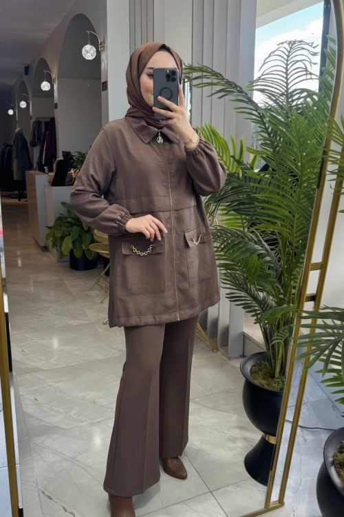 ARMİNE 25YT559 KAP Kahverengi