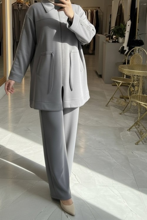 ARMİNE 24KT604 TAKIM Antrasit