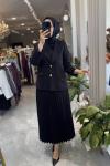 ARMİNE BLAZER CEKET 25KT520 Siyah