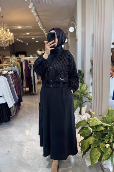 gazzella etekli file takım 44809 Siyah