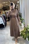 Rayel elbise  Kahverengi