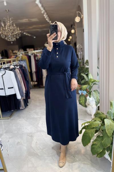 RAYEL ELBİSE Lacivert
