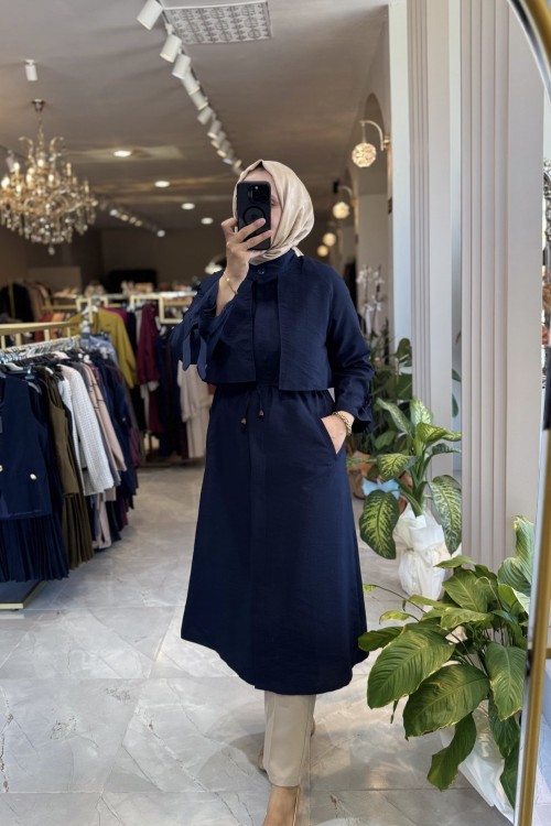 TALİS TRENÇKOT Lacivert