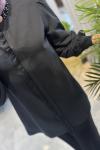 NPRIVE TUNIK YAKA DETAY F19385 Siyah