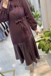 KİANA ELBİSE Bordo