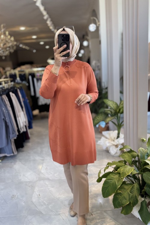 ARMİNE 4111 TUNİK ŞEFTALİ