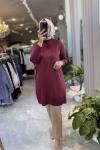 ARMİNE 4111 TUNİK Bordo