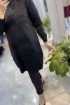 ARMİNE 4111 TUNİK Siyah