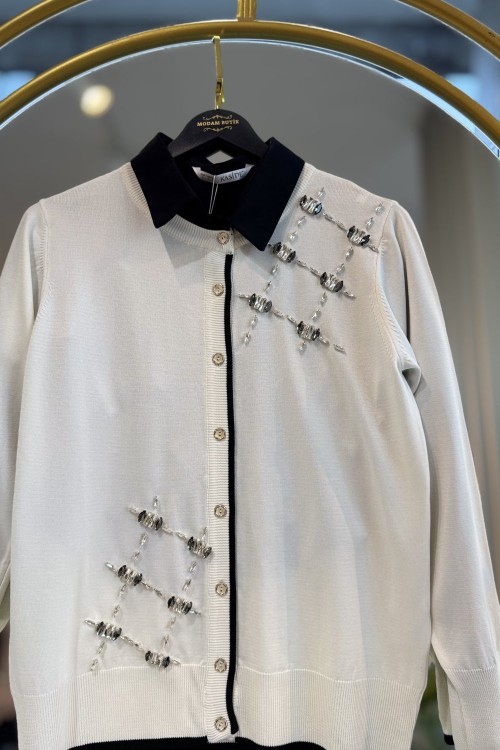 NPRIVE f17029 MERSERIZE HIRKA Ekru