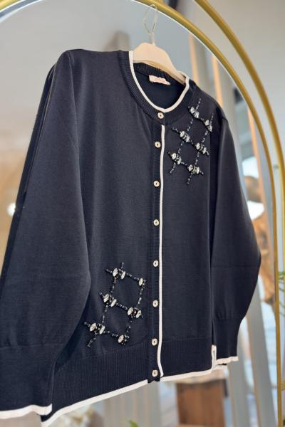 NPRIVE f17029 MERSERIZE HIRKA Siyah