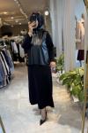 DORA ELBİSE TAKIM Siyah