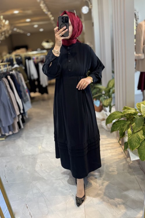 CLEMENS ELBİSE Siyah