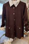 ARMİNE 4120 HIRKA Kahverengi
