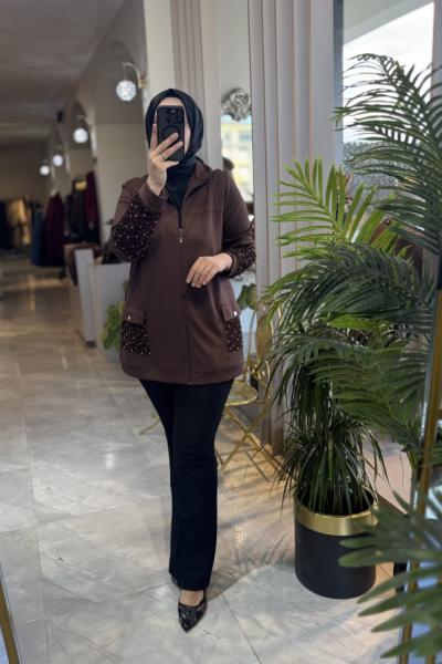 GÜLSE KAP Kahverengi