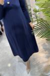 SENORE ELBİSE 3520 Lacivert
