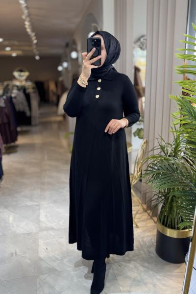 SENORE ELBİSE Siyah