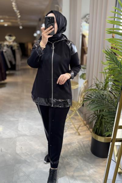 NPRİVE SAMBA  TAKIM 4331 Siyah