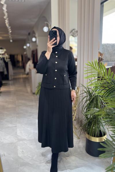 ARMİNETREND 6120 MERSERİZE TAKIM Siyah