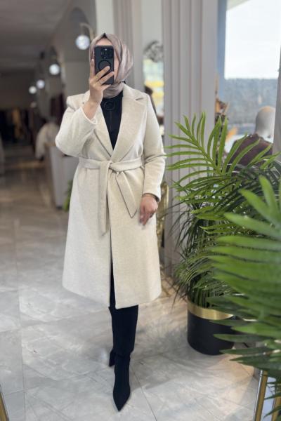 NPRİVE LİNE KAŞE KABAN (4334 ) Bej