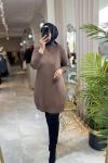 ARMİNE 4111 TUNİK Kahverengi