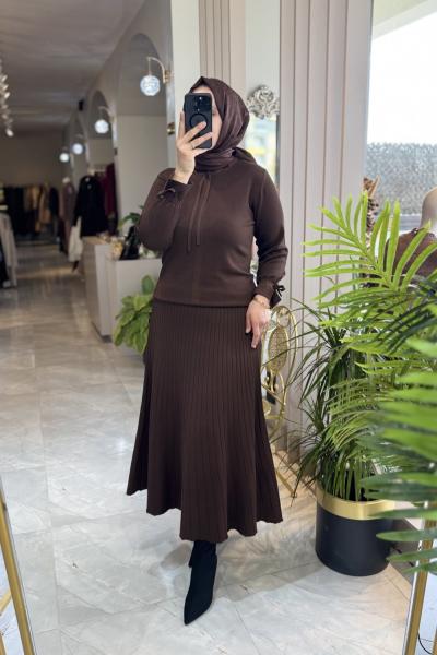 ARMİNETREND 6108  TAKIM Kahverengi