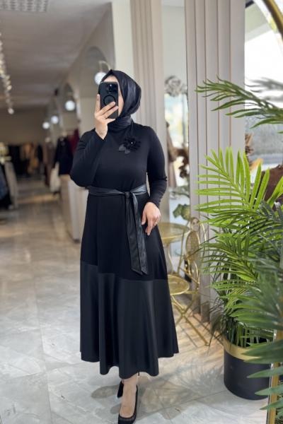 YAĞMUR ELBİSE (1542) Siyah