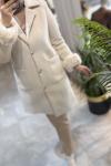 NPRİVE 4133 ANGORA KABAN Bej