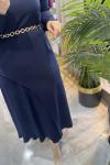 MİLANO ELBİSE 3616 Lacivert
