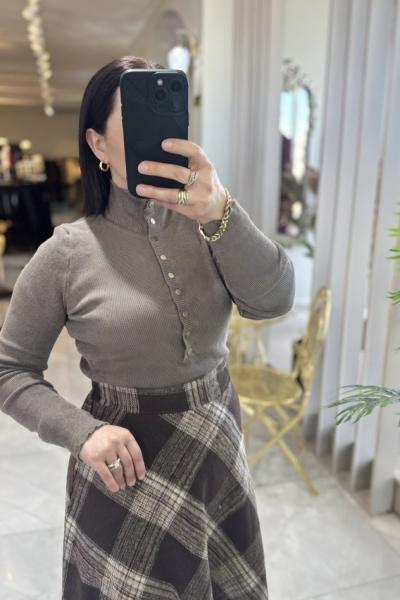 FİTİLLİ TRİKO BADY Vizon