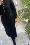 SEVDE ELBİSE 3575 Siyah