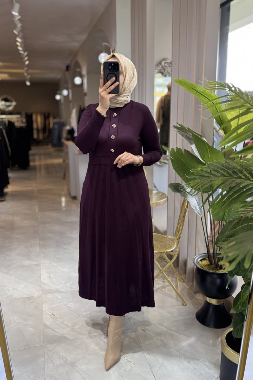 WEST ELBİSE 3578 Mürdüm