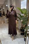 ELSA ELBİSE  Acı Kahve